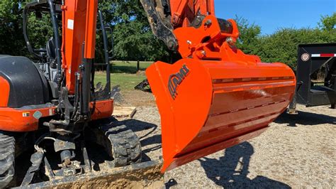 kubota mini excavator trenching bucket|12 inch kubota backhoe bucket.